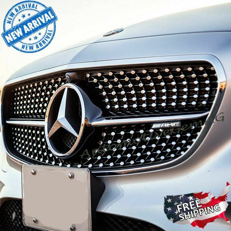 thumbnail image 2 of AMG Front Grille Emblem Panamericana CHROME Badge For Mercedes G Wagen G63 2019-2023 2 of 6