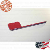 AMG S Letter Trunk Emblem Glossy Black Red Badge Sticker Decoration C63S E63S