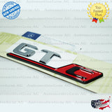 2019 OEM GTC AMG Emblem Red Black Chrome Rear Trunk Lid Nameplate Badge Mercedes