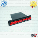 AMG Front Grille Emblem GT Panamericana Radiator Red Badge Mercedes C63 S63 GT63