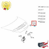 R190 C190 GT AMG Mercedes BLACK Star Emblem Rear Trunk Lid Logo Badge GTS GTC GTR