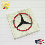 C192 GT63 COUPE AMG Trunk Star Emblem BLACK Rear Lid Liftgate Hatchback Logo Mercedes GT55