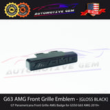 AMG Front Grille Emblem Panamericana BLACK Badge Mercedes G Wagen G63 2019-2023