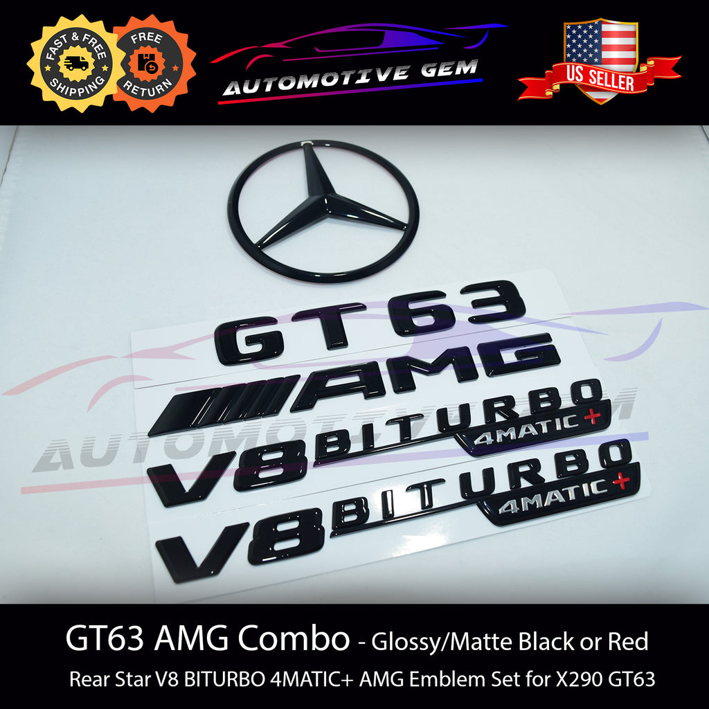 AMG GT63 badge black AMG GT 4-door Coupé X290