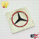 W212 SEDAN AMG E63 Mercedes BLACK Star Emblem Rear Trunk Lid Logo Badge E350 E400 E550