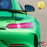 GTR AMG Emblem OEM Chrome Yellow Rear Trunk Lid Letter Nameplate Badge 2019