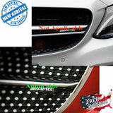 AMG Front Grille Emblem Radiator Diamond Grille Red Badge Mercedes C43 E43 E53
