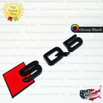 Audi SQ5 Emblem GLOSS BLACK Rear Trunk Lid Letter Badge S Line Logo Nameplate