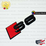 Audi S6 Emblem GLOSS BLACK Rear Trunk Lid Letter Badge S Line Logo Nameplate