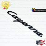 Cayenne Emblem Glossy Black Logo Script Badge Trunk Lid Nameplate Porsche OEM