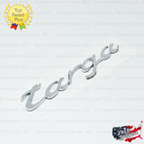 Targa Emblem Silver Chrome Logo Script Badge Trunk Lid Nameplate for Porsche OEM