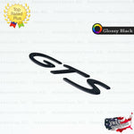GTS Emblem Glossy Black Logo Letter Badge Trunk Lid Nameplate for Porsche OEM