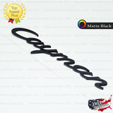 Cayman Emblem Matte Black Logo Script Badge Trunk Lid Nameplate for Porsche OEM
