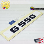 G550 AMG Emblem MATTE Black Rear Trunk Letter Logo Badge Sticker OEM Mercedes