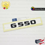 G550 AMG Emblem GLOSSY Black Rear Trunk Letter Logo Badge Sticker OEM Mercedes