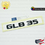 GLB35 AMG Emblem GLOSSY Black Rear Trunk Letter Logo Badge Sticker OEM Mercedes