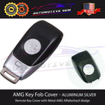 2020 BRABUS Emblem Key Fob Cover Remote AMG Metal Aluminum Silver for Mercedes