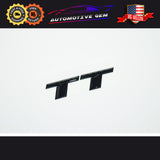 Audi TT Emblem GLOSS BLACK Rear Trunk Lid Letter Badge S Line Logo Nameplate