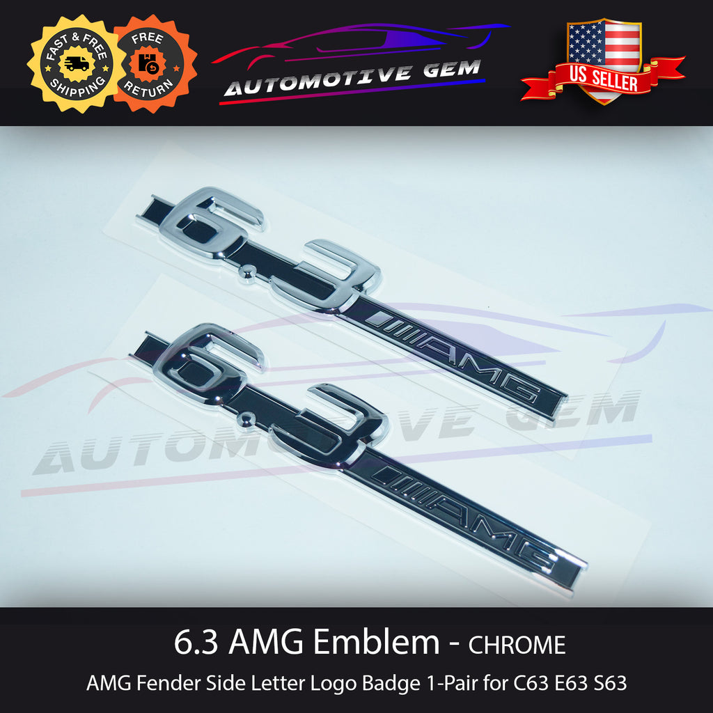 Universal Fender Marker Car AMG Edition Blue Logo Badge Emblem Sport Universal Fender Marker Car AMG Edition Blue Logo Badge Emblem Sport